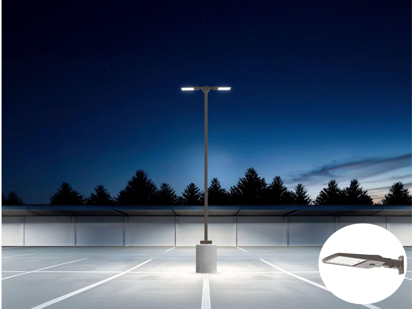 LED Outdoor Area Light Fixture