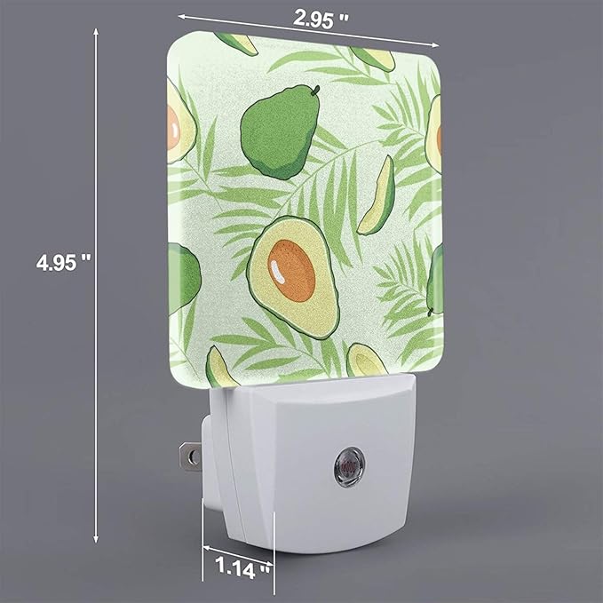 Night Light Plug-in Dusk to Dawn Smart Sensor White Led Nightlight for Bedroom Bathroom Kitchen Hallway Stairs Energy Efficient Decor Desk Lamp