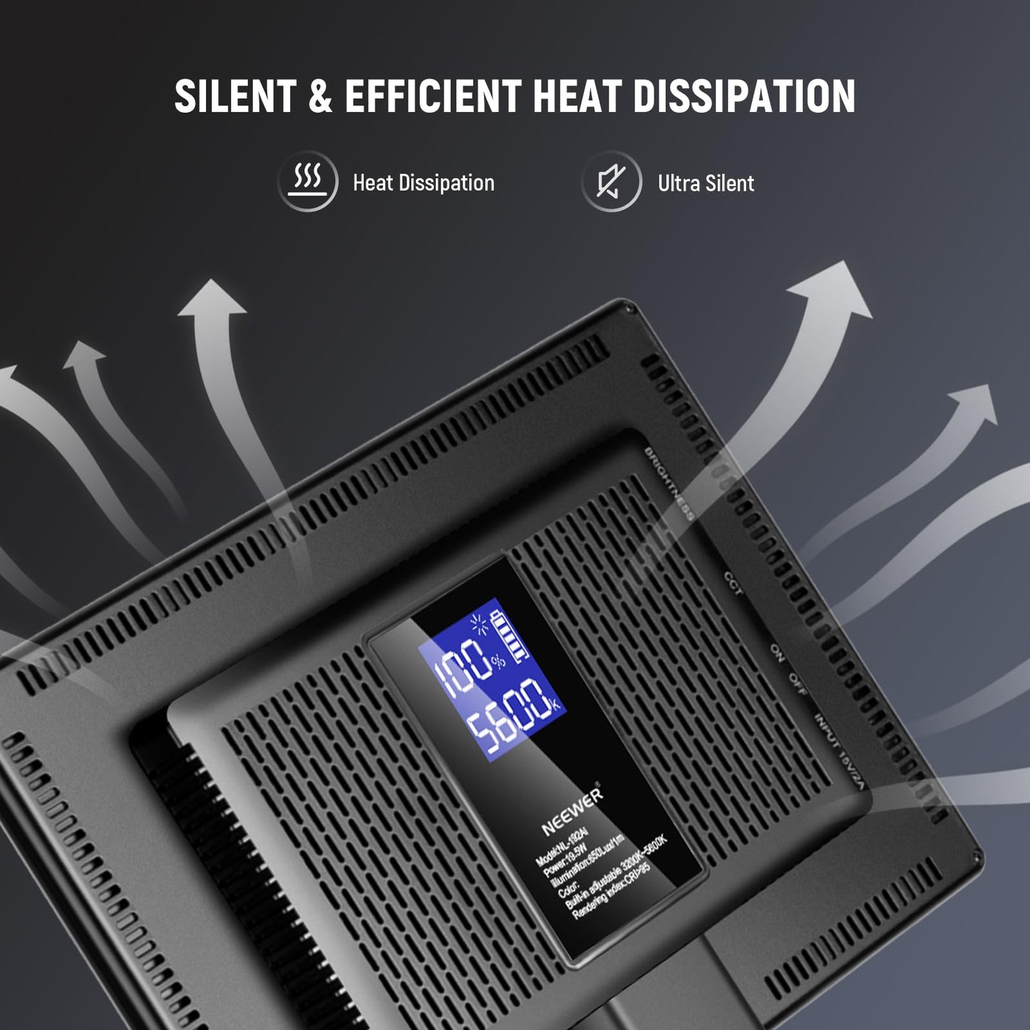 192 LED Video Light Panel