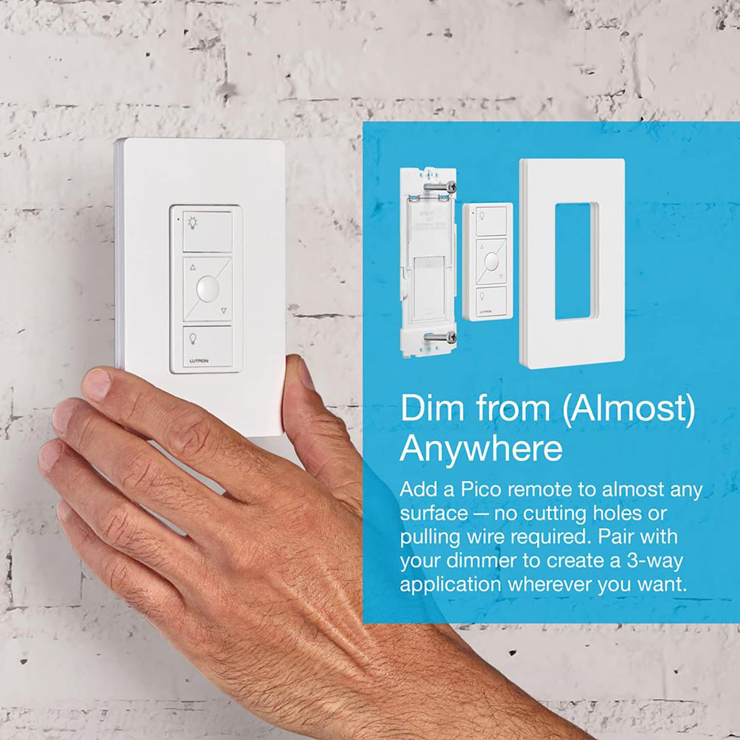 Caseta Smart Dimmer Switch (2 Count)
