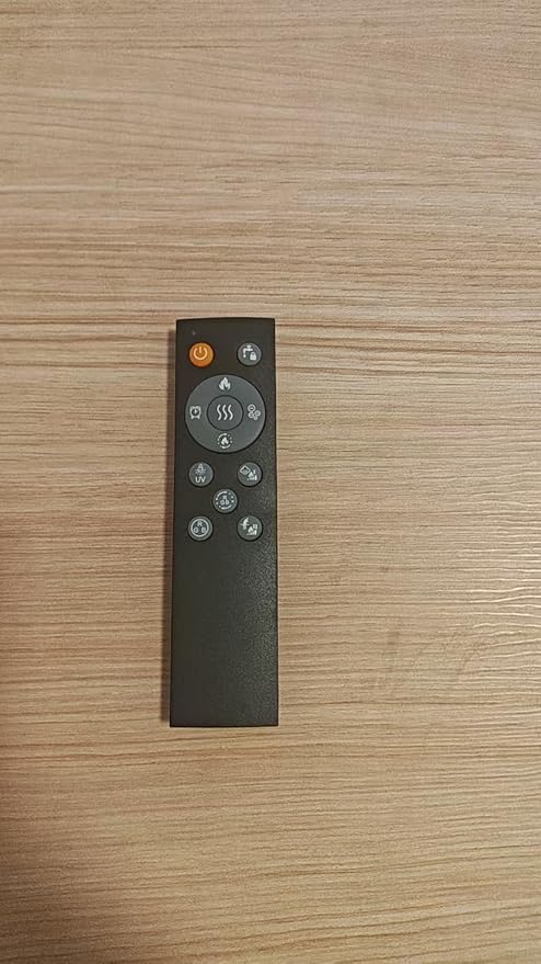 Water Vapor Fireplace 3D Atomizing Fireplace Recessed Electric Fireplace Remote Control with Timer Touch Simulation Flame Touch Flame (1200wheater & Multicolor, 39.37 inch)