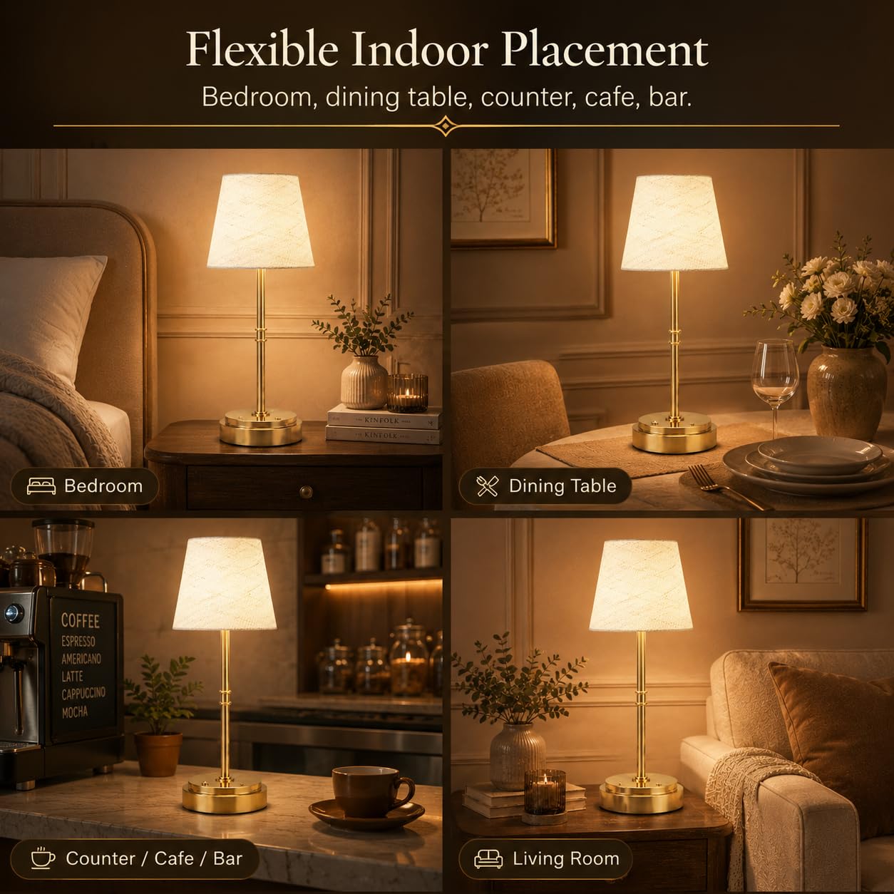 Rechargeable Cordless Table Lamp