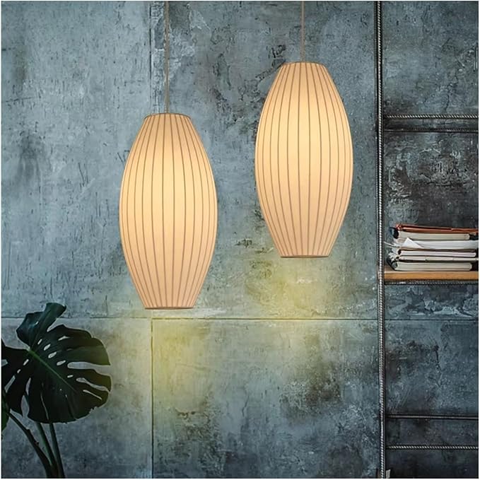Modern Chinese Zen Pendant Lamp, Elegant Chandelier for Restaurant, Cafe, Hotel, Library Decor ，for Kitchen(Warm Light,Diameter 30cm)