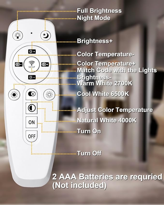 12W LED Track Lighting Heads,2700K-6500K Stepless Dimming H Type Dimmable Rail Ceiling Track Lights Fixtures for Kitchen,Flicker Free 15° to 60° CRI90 1200LM,White 10 Pack - Aura Lighting
