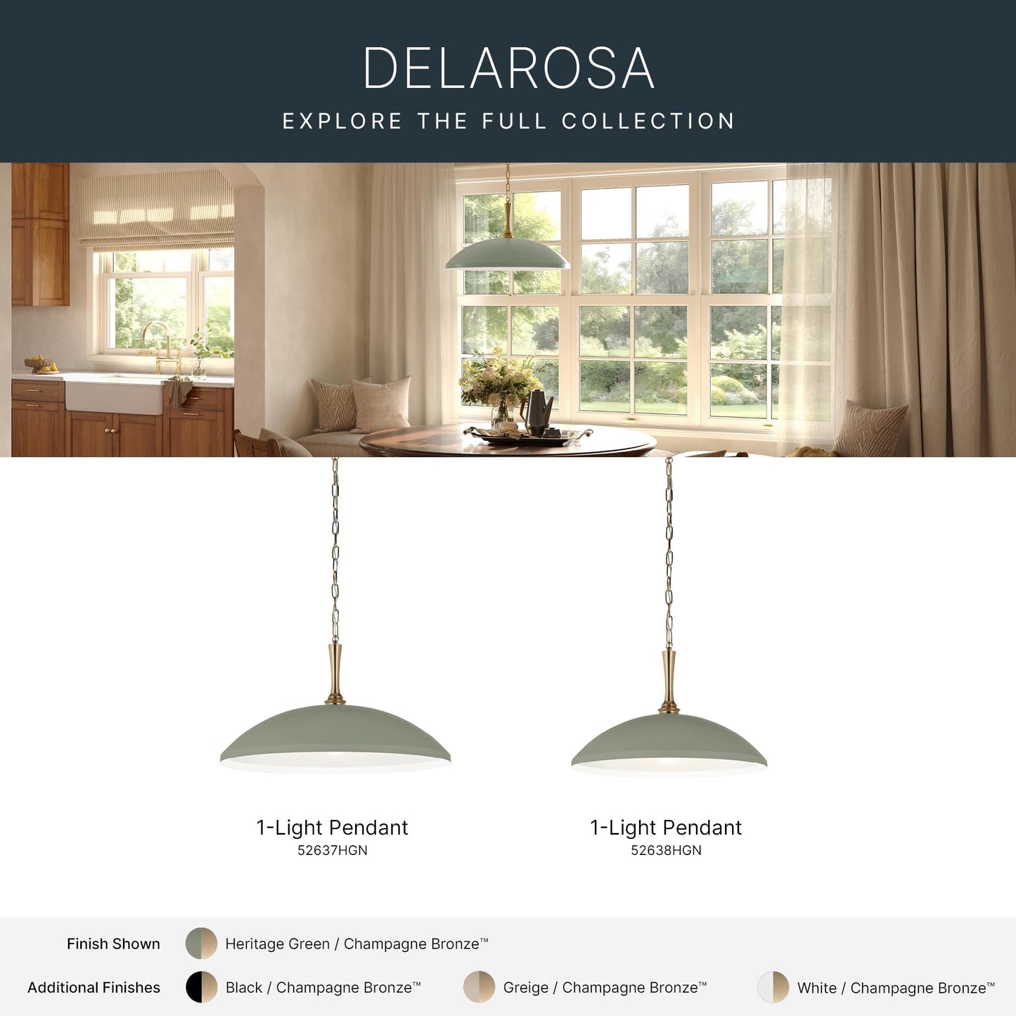 Delarosa 24.25" 1