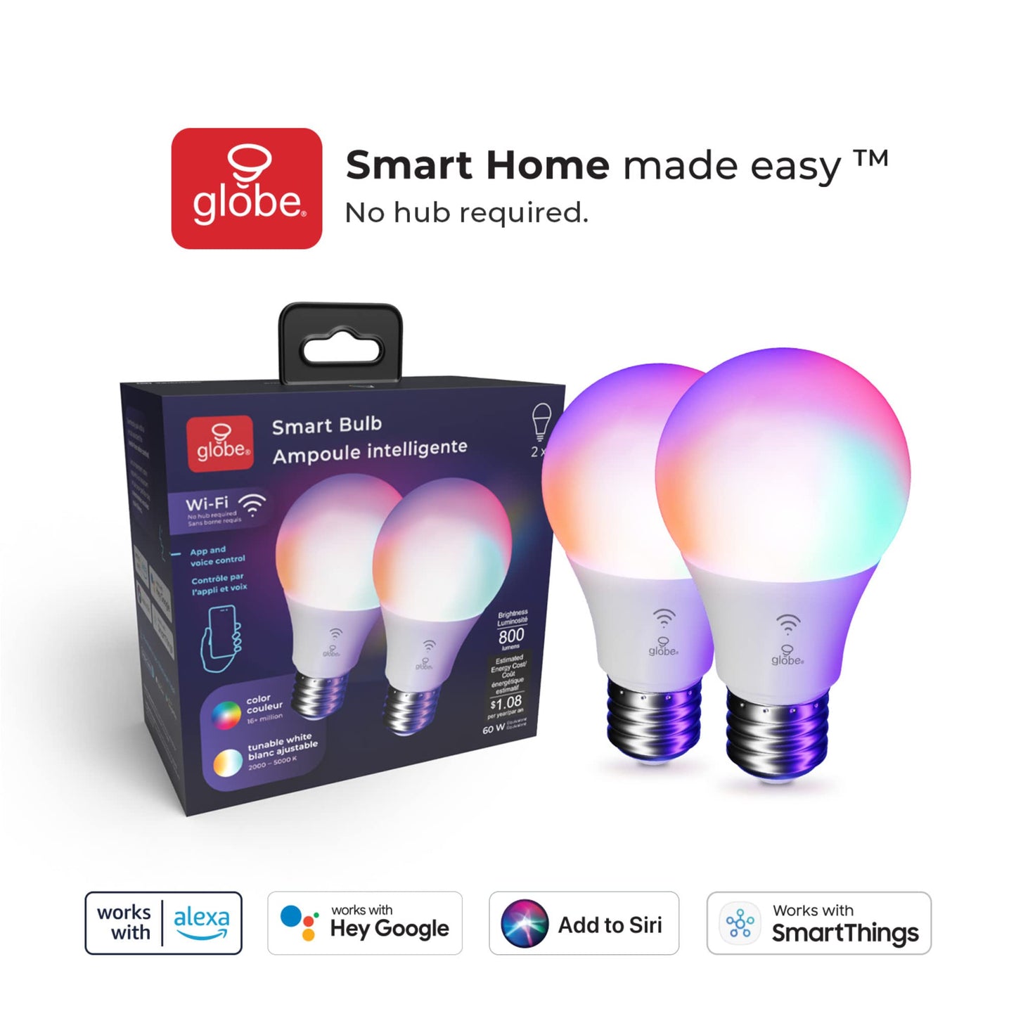 34207 Wi Fi Smart 10 Watt (2 Count)
