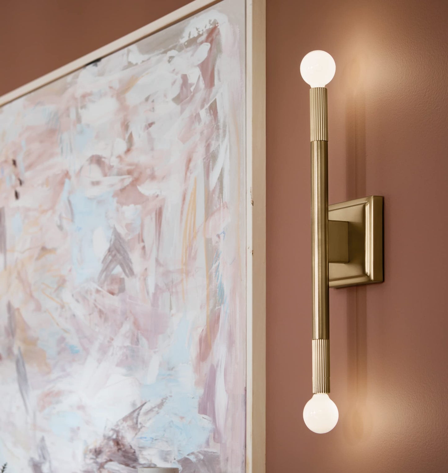 Odensa 17" 2 Light Wall Sconce Light
