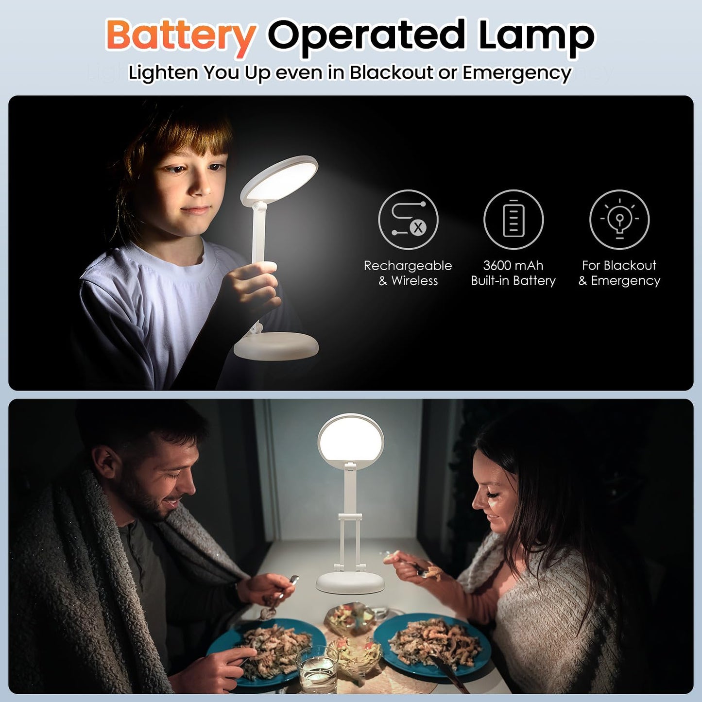 Rechargeable Table Lamp