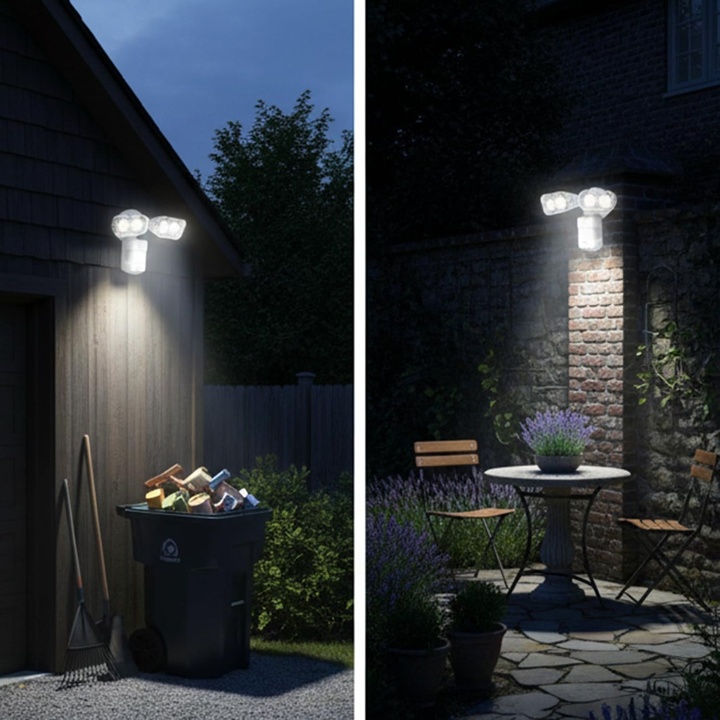 28W 3500LM Motion Sensor Outdoor Lights