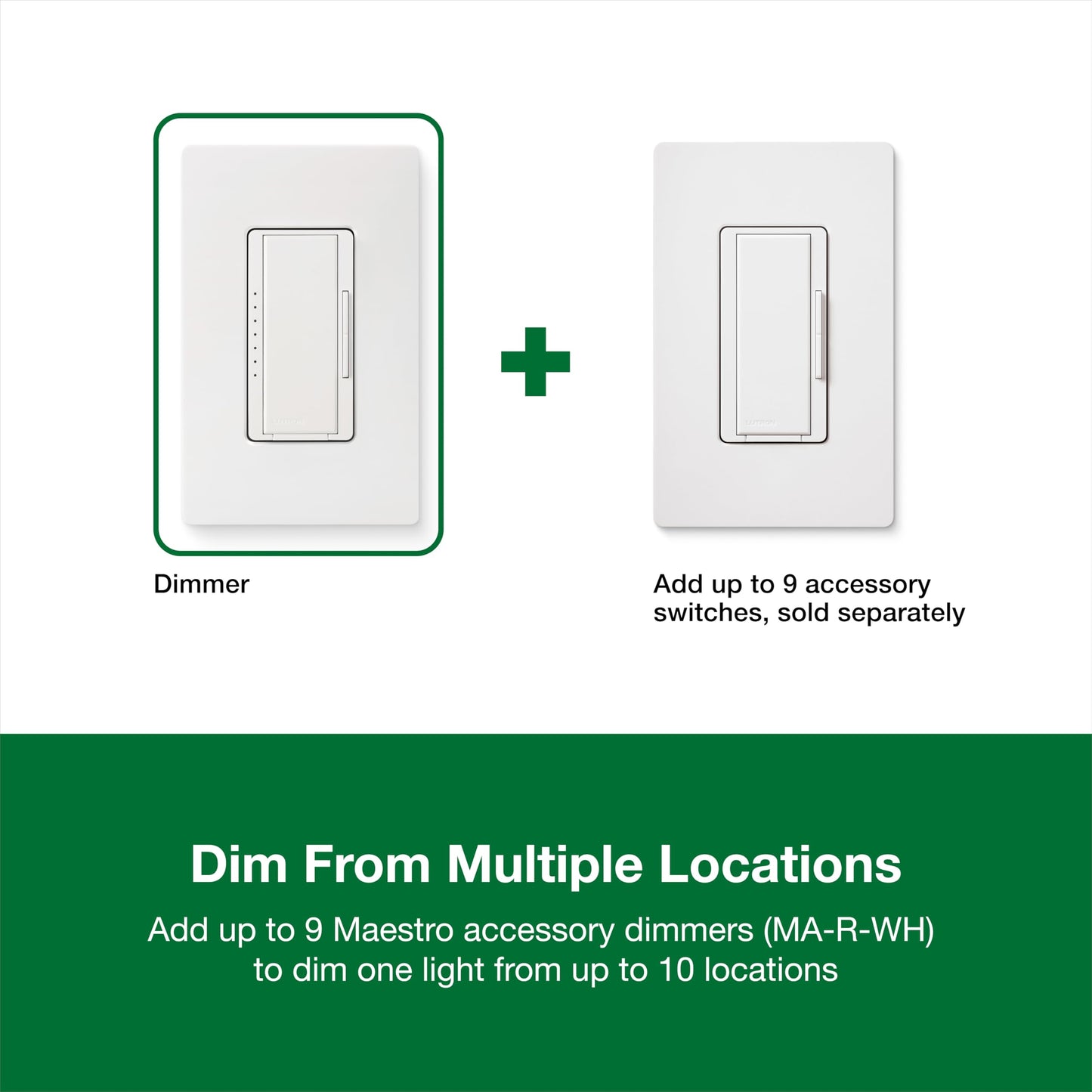 Maestro LED+ Dimmer Switch