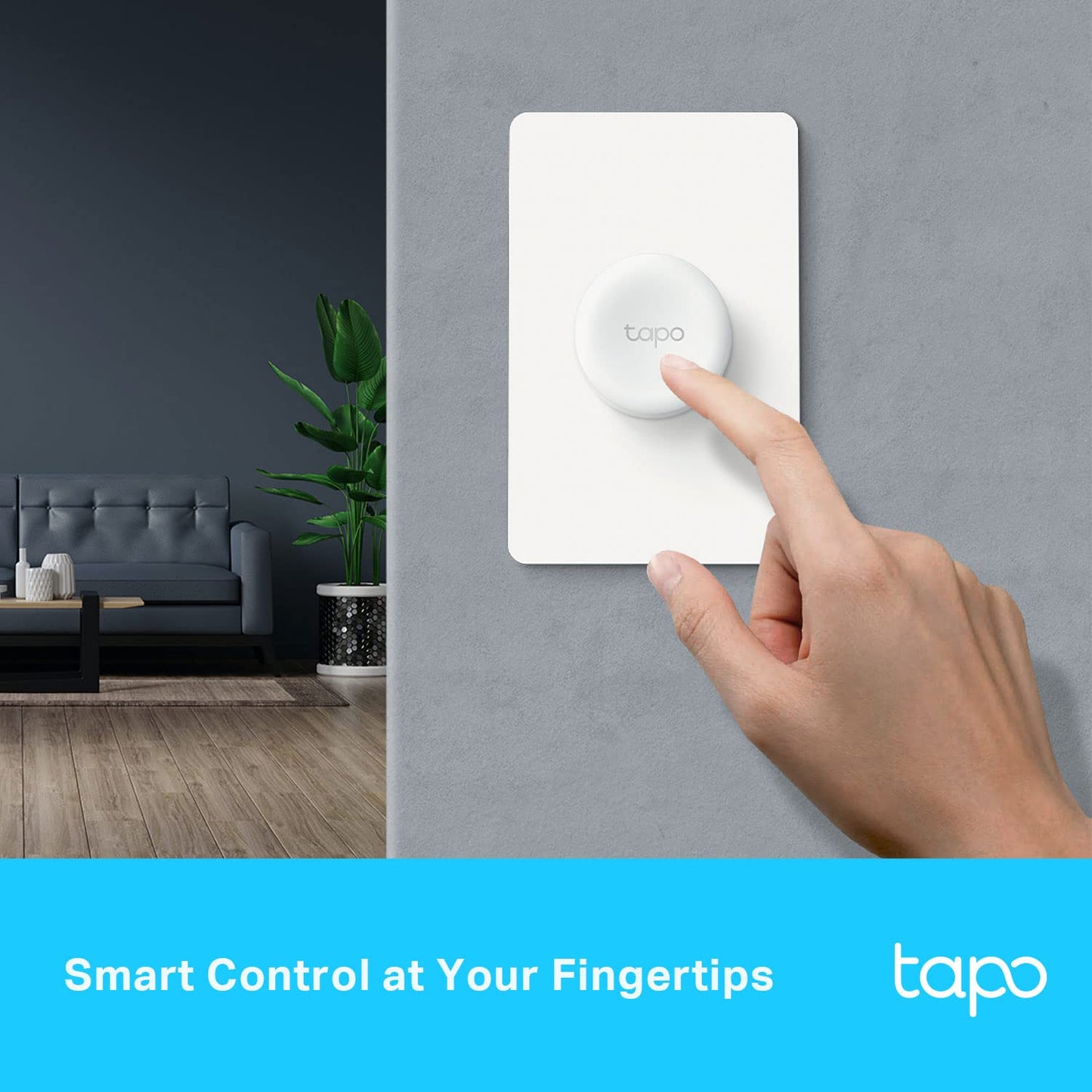 Smart Button Wireless Remote Dimmer Switch