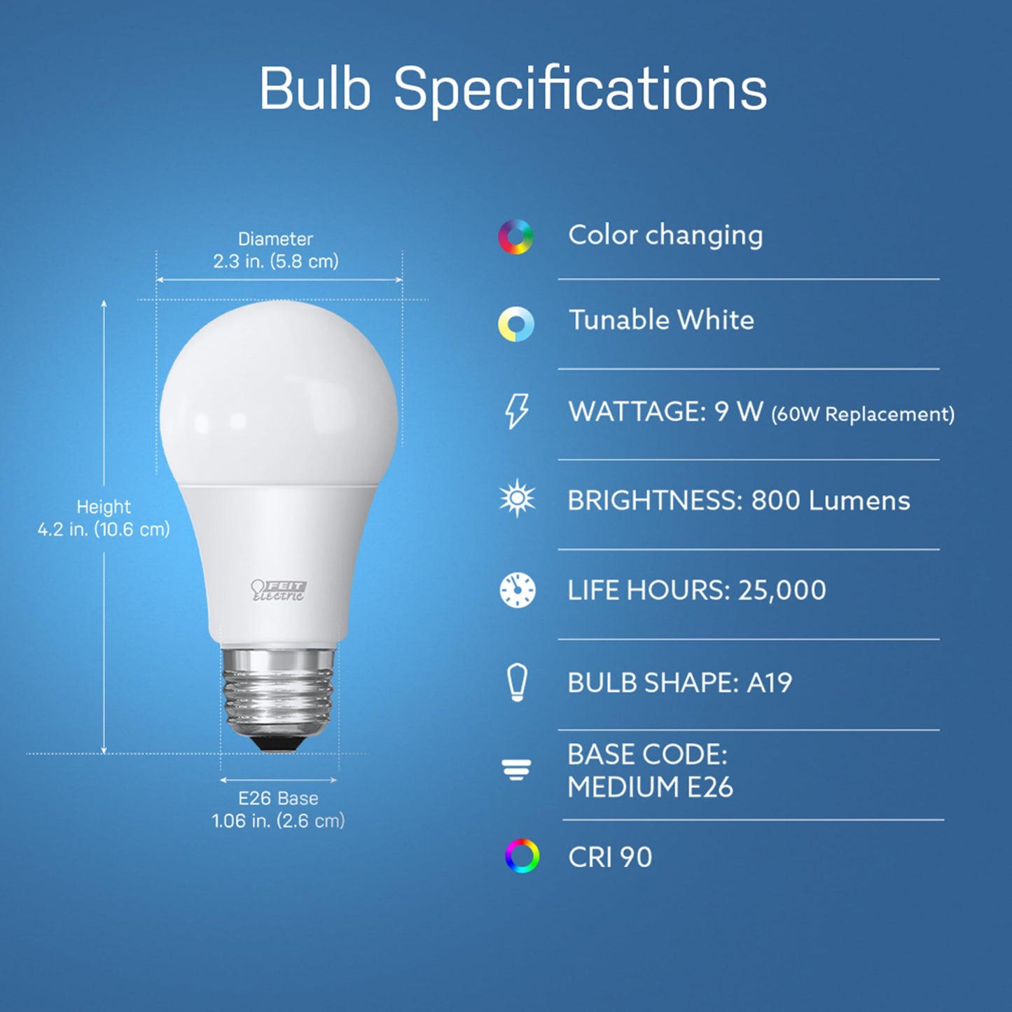 Smart Light Bulbs (6 Count)