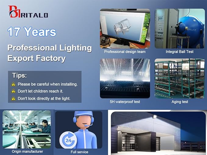 52200LM LED Stadium Flood Light Commercial Eqv 2400W Super Bright 145LM/W 5500K 360W LED Arena Light Outdoor 85-277V IP65 Waterproof Backyard Wall Yoke Mount Fixture 2 Pack