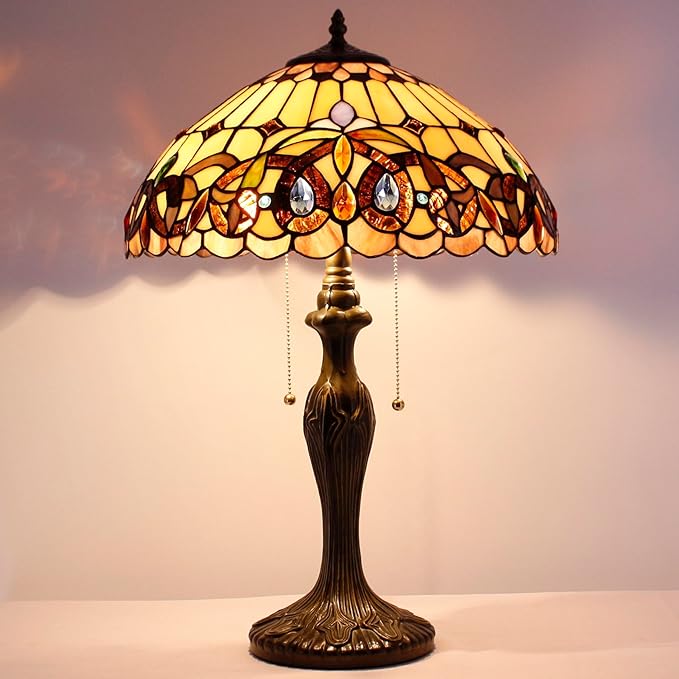 Werfactory Tiffany Style Table Lamp - Thumbnail 4
