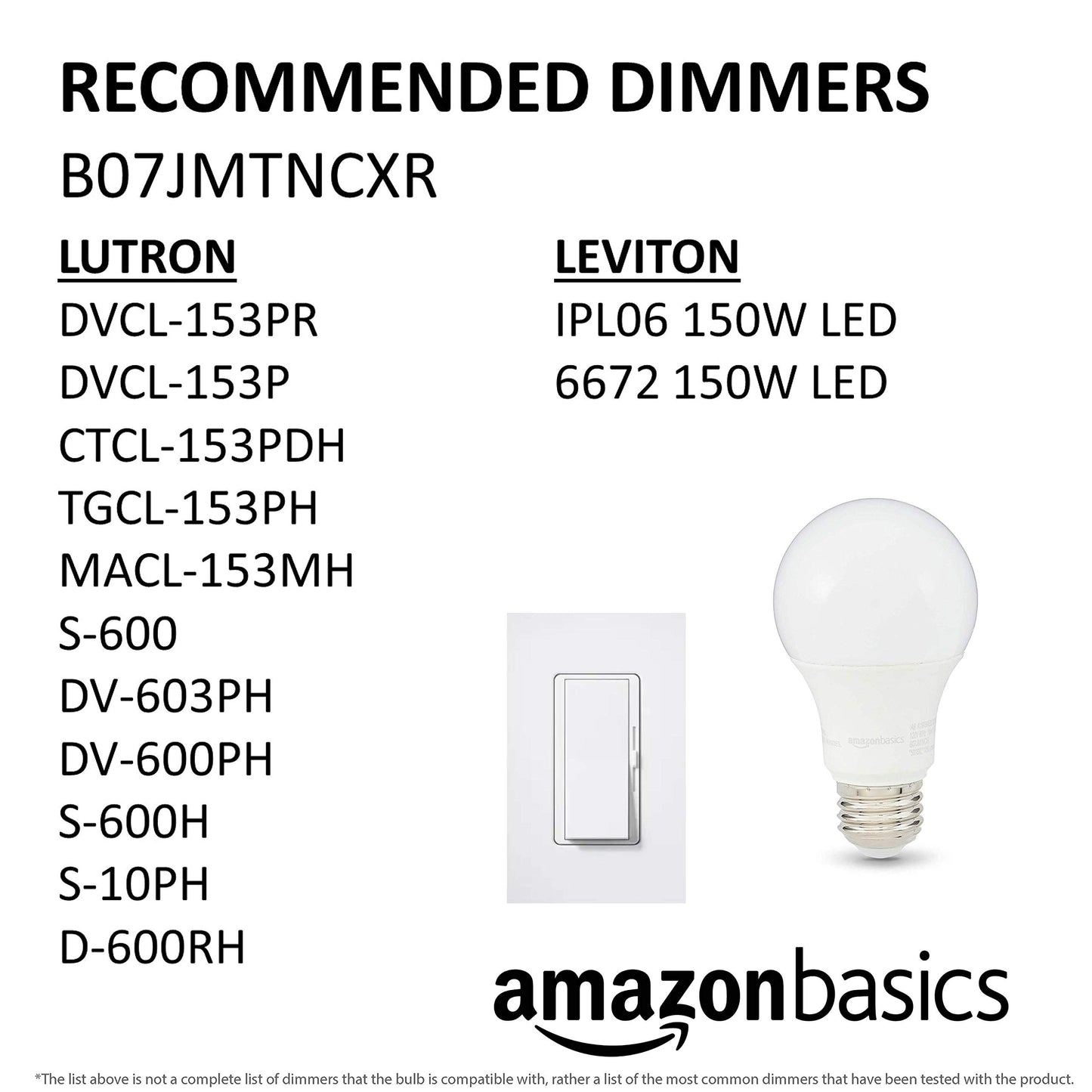 A19 LED Light Bulbs (6 Count)