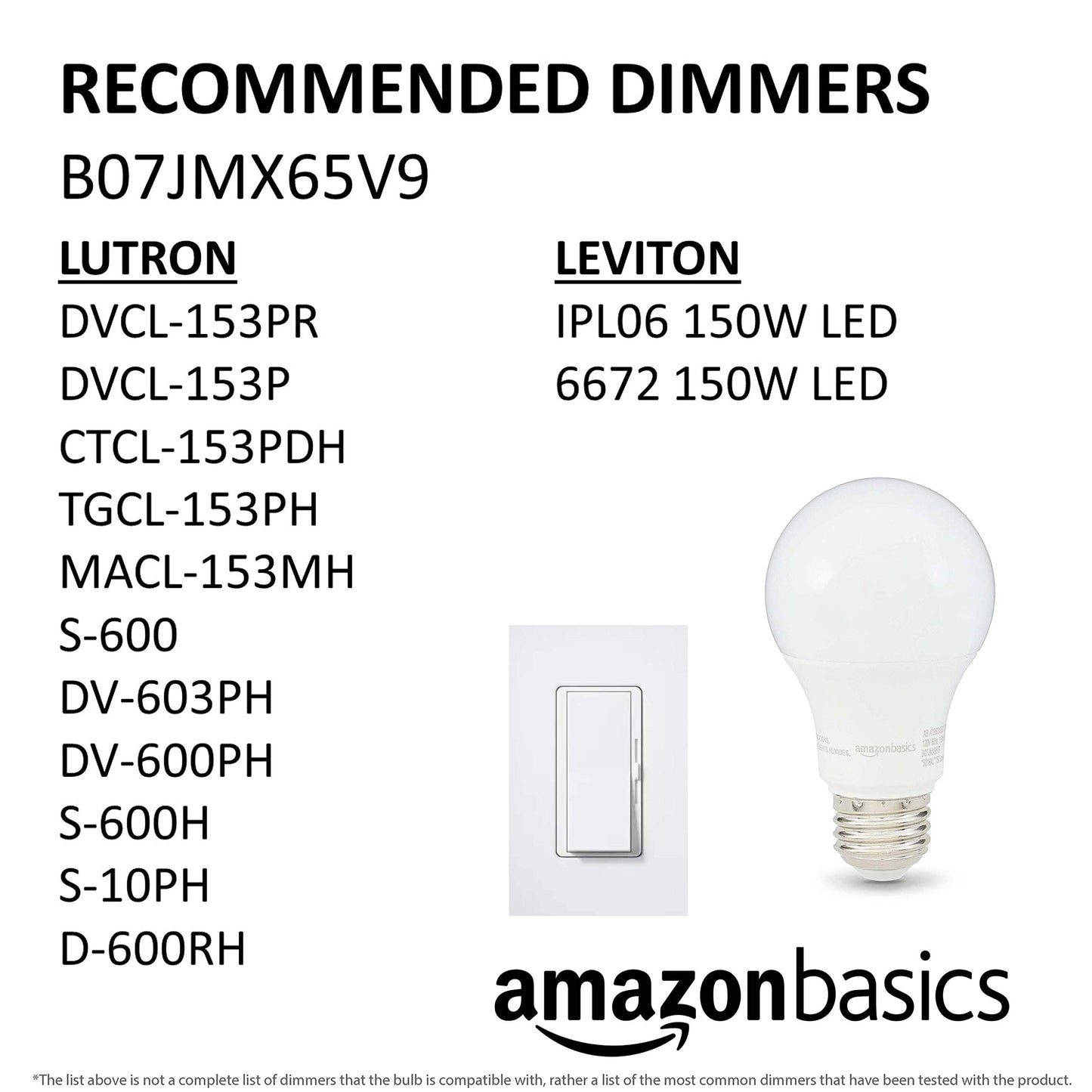A19 LED Light Bulbs (6 Count)