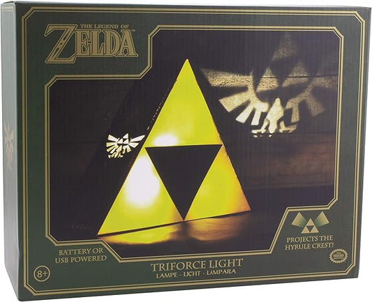Paladone The Legend of Zelda Triforce Night Light - Decorative Lamp