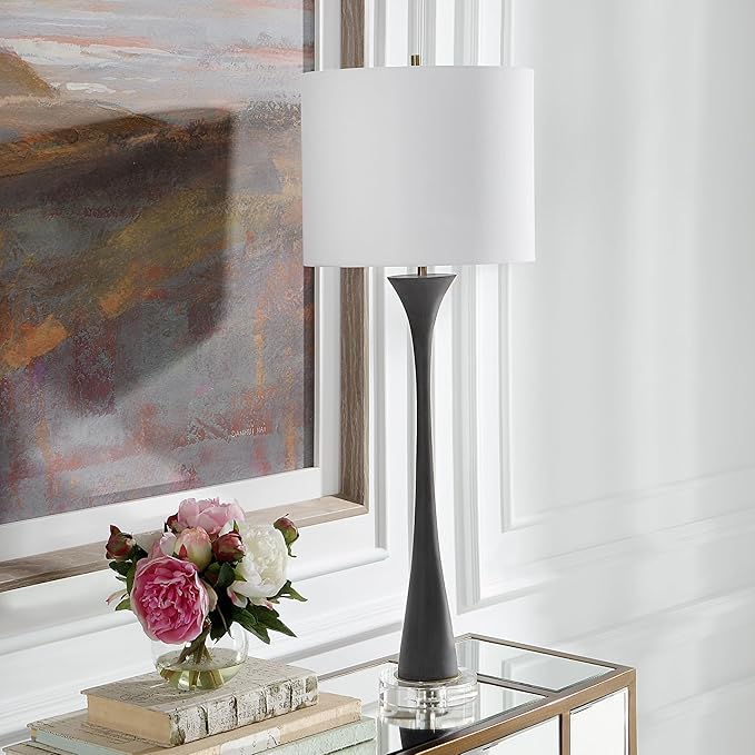 Uttermost Fountain - 1 Light Buffet Lamp-34 Inches Tall and 12 Inches Wide