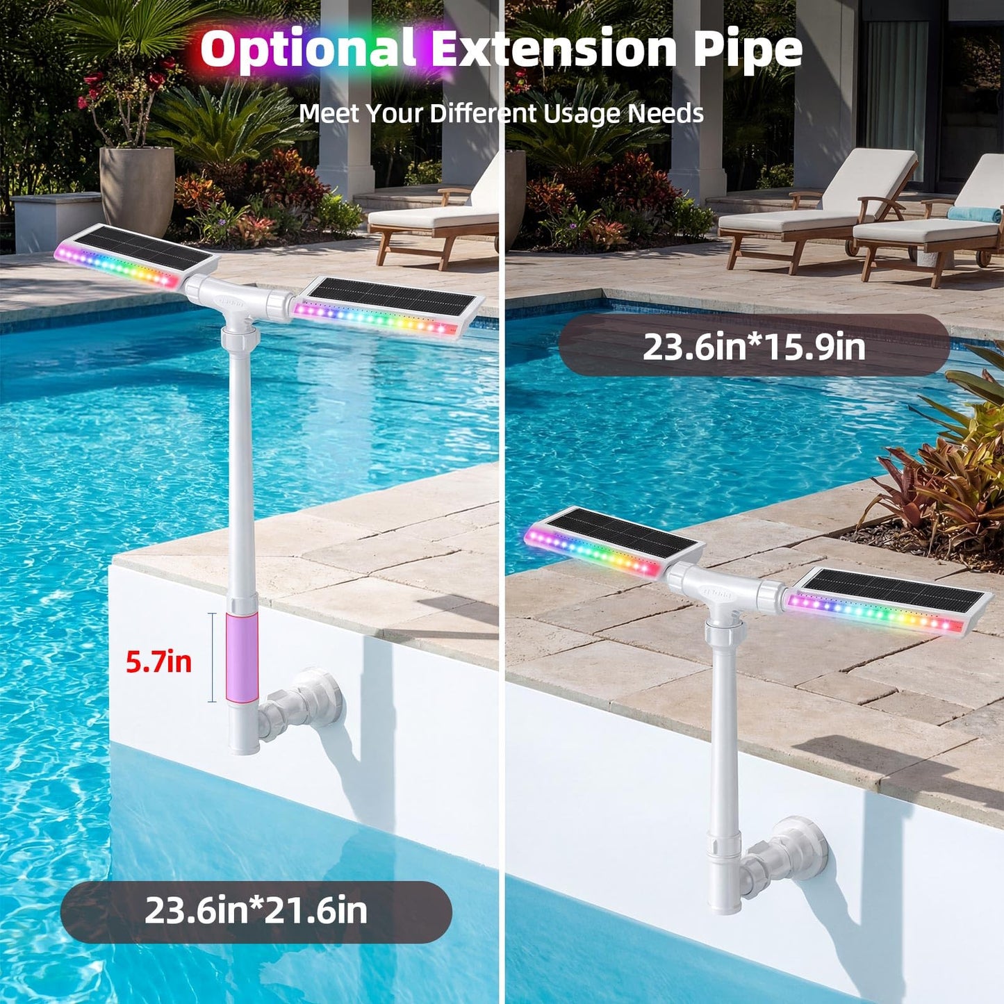Solar Pool Fountain