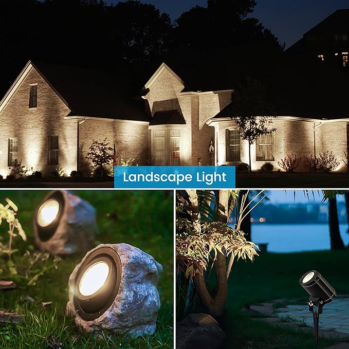 10 Pack Dimmable MR16 LED Bulbs, 12V 5W(50-Watt Equivalent), 5000K Daylight White, GU5.3 Bi-Pin Base, 40-Degree, Indoor/Outdoor Landscape Spotlight Track Recessed Lighting