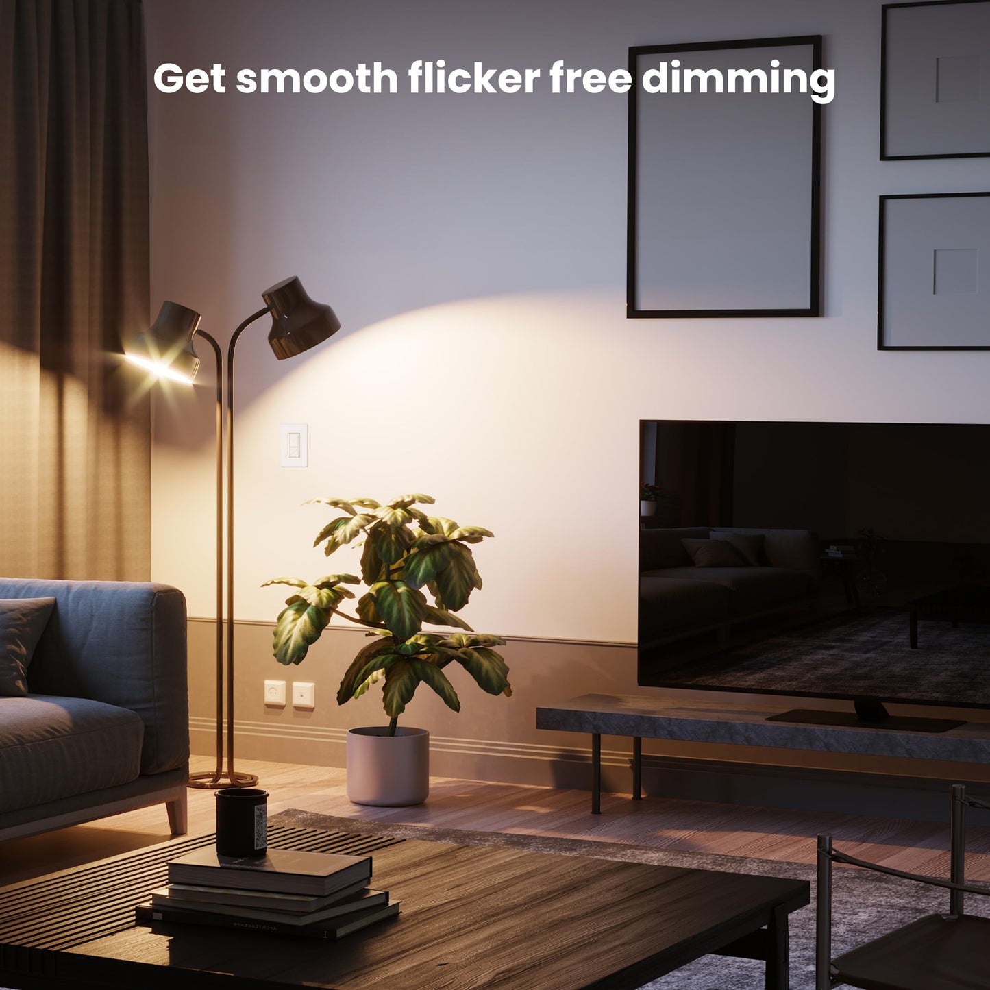 Smart WiFi Dimmer Switch with Remote