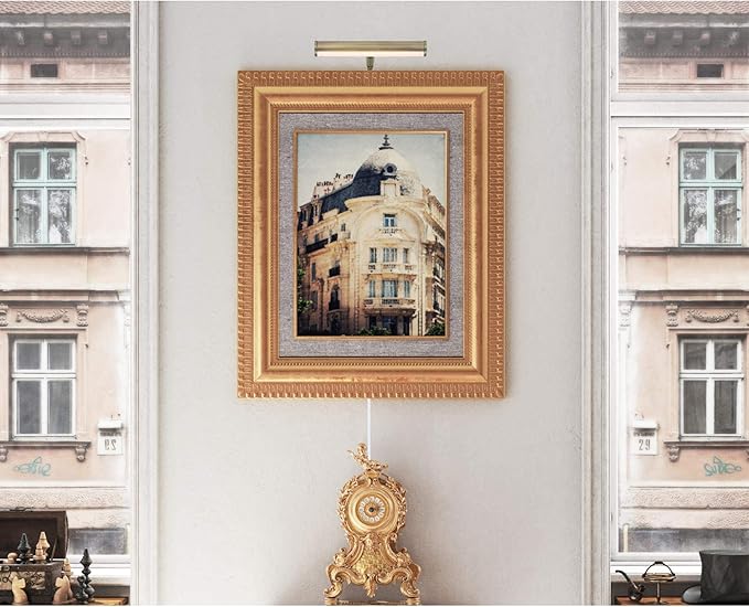 Westinghouse 7500700 7 Inch, 2 Watt Adjustable LED Picture Light, Antique Brass Finish, 3000K, White