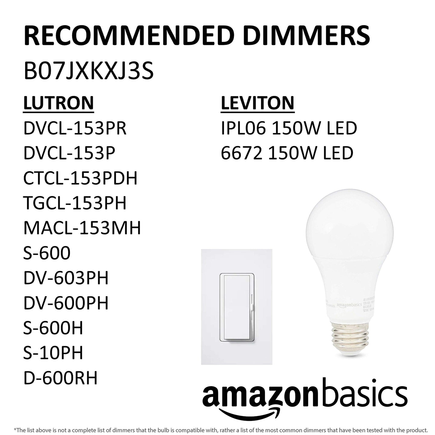 A19 LED Light Bulbs (6 Count)
