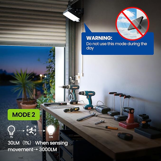 Solar Flood Lights Outdoor, 294 LED Motion Sensor Outdoor Lights, IP67 Waterproof Solar Flood Light for Outside, 3000LM Angle Adjustable Security Spot Lights for Porch Patio Yard Garage, 4 Pack 7500K