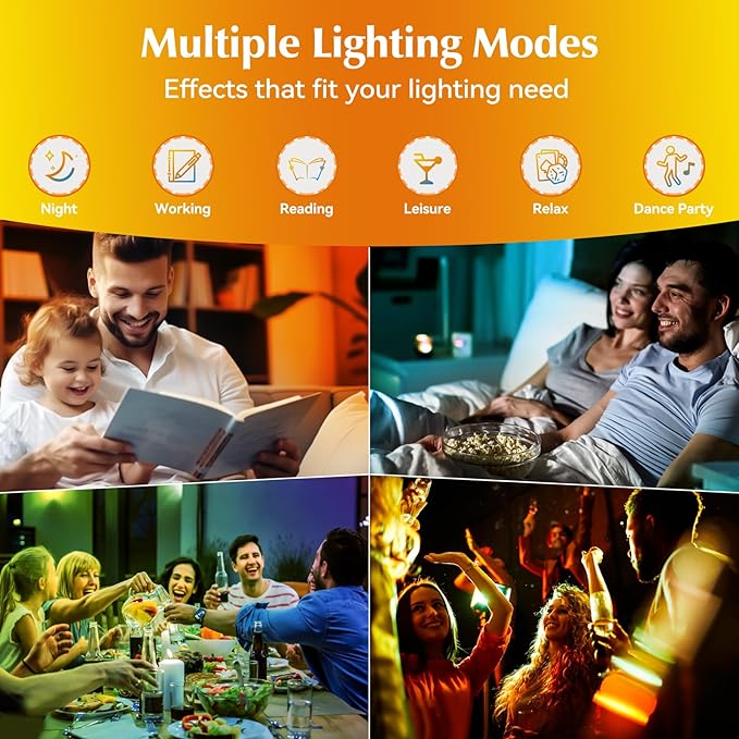 10W RGBW H Type Track Light Heads, 16 Color Changing and Warm White LED Track Lighting Fixtures for Kitchen, Dining Room, Wall, Art Exhibition(10 Pack) - Aura Lighting