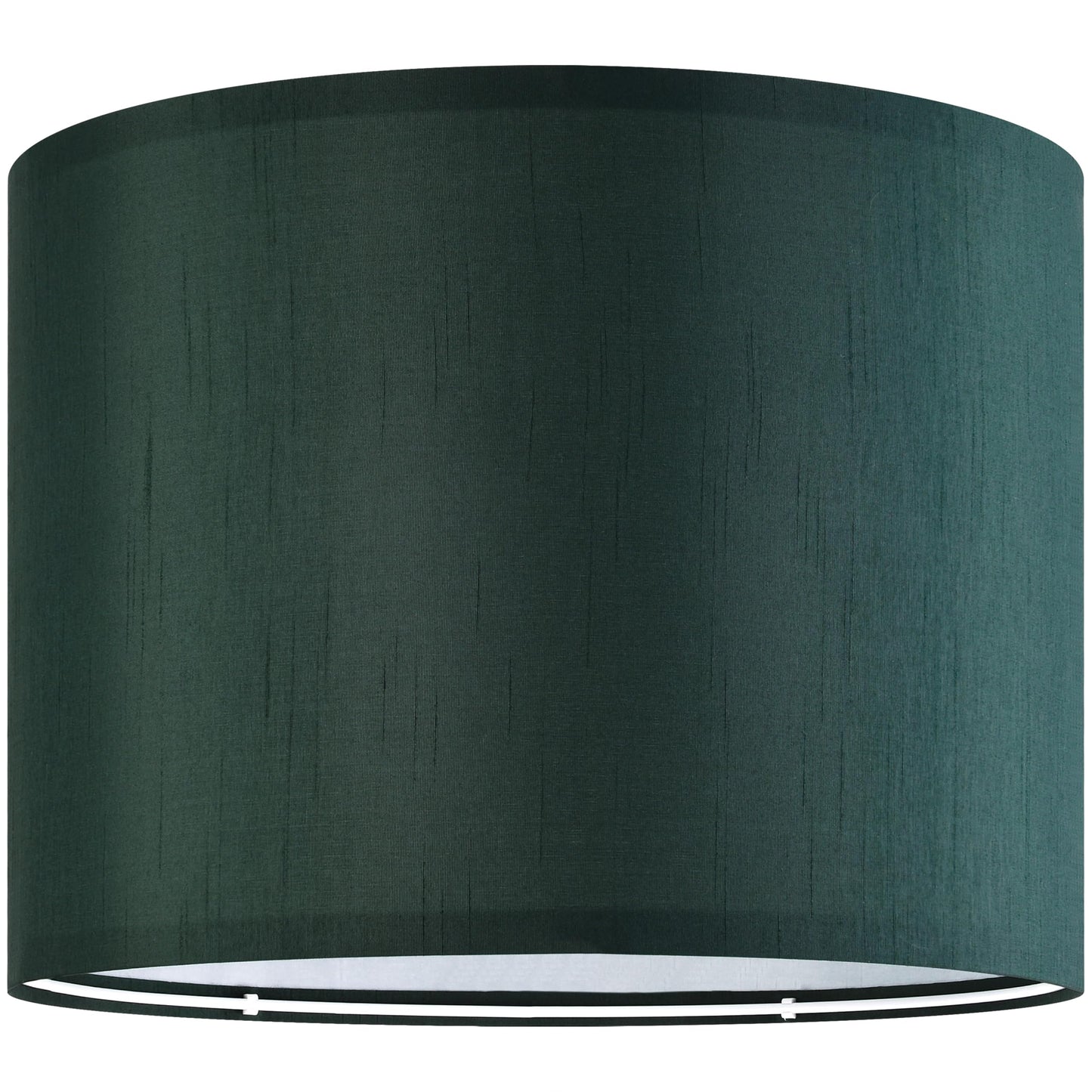 Dark Green Lamp Shades Set of 2 Large