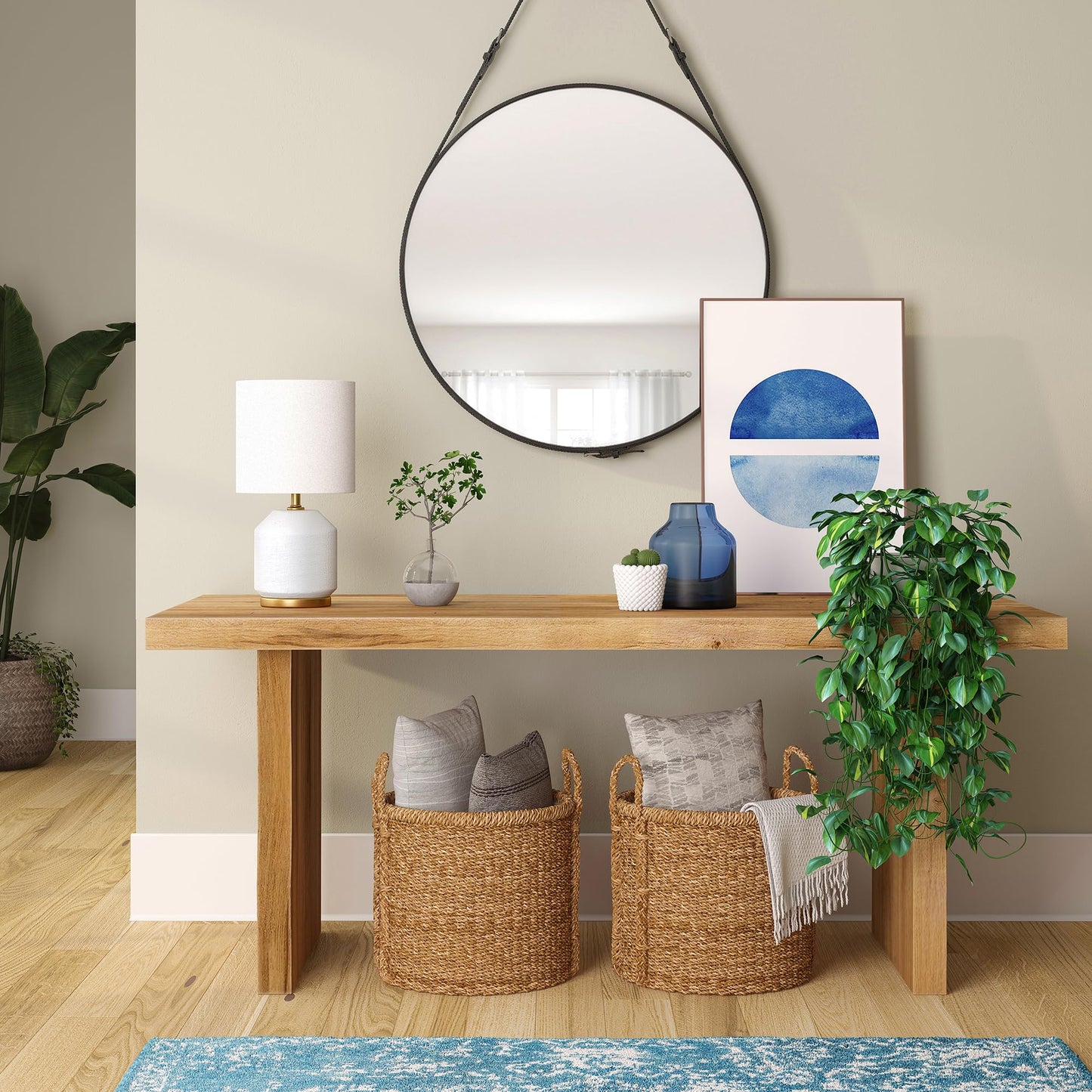 15" Modern 1 Light Table Lamp