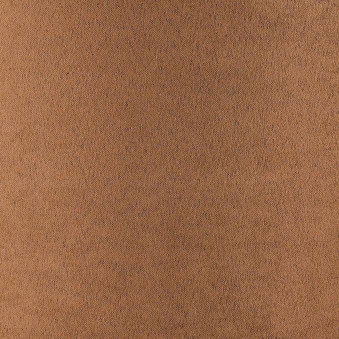 GOSO Set of 2 Medium Drum Lamp Shades Brown, Vintage Chamois Leather Cover Replacement,13 x13 x 10 (Spider) Fabric Velveteen Lamp Shade for Table Lamps and Floor Lampshades,Required Assembly