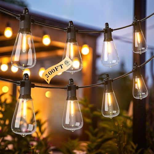 200FT LED Outdoor String Lights (200FT)