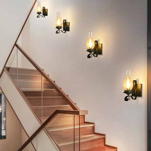 Rustic Wall Sconces (4 Pack)