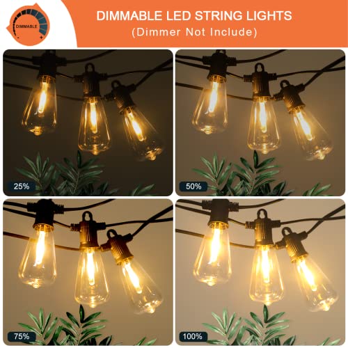 Outdoor Patio String Lights (25FT)