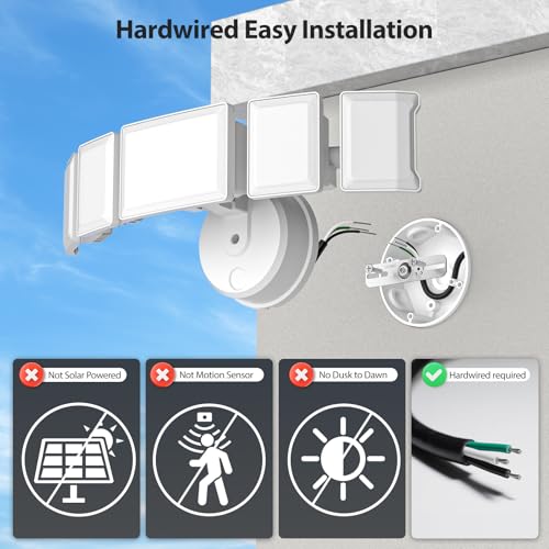 130W Flood Light Outdoor (White)