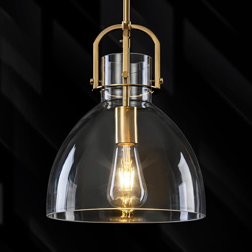 Modern Glass Shade Pendant Light Kitchen Island