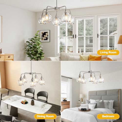 Island Light for Kitchen (Brushed Nickel / 5-Light-A)