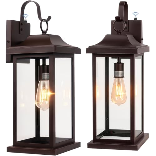 Extra Large 21 Inch Dusk to Dawn Outdoor Light Fixtures Bronze (Bronze / 21 Inch)