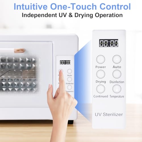 24L Nail Dryer and Cleaning Cabinet (24L / White)