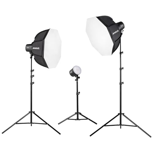 U60-B Bi-Color LED 3-Light Softbox Kit for Content Creators, Product Photography, Actor Self Tapes, and Interviews (Westcott U60-B Bi-Color LED 3-Light Softbox Kit)