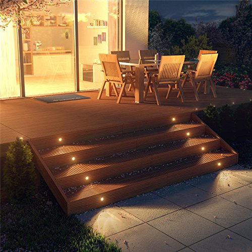Low Voltage LED Deck Light (30 Pack / Warm White)