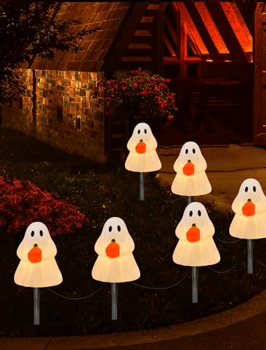 Halloween Ghost Pathway Lights (Halloween Ghost Pathway Lights)