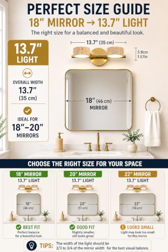 LED Bathroom Lighting fixtures Over Mirror