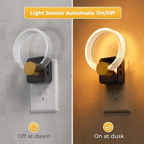 Night Lights Plug into Wall (RGB-stripe / 1 Pack)