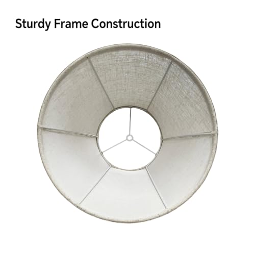 Royal Beige Linen Lamp Shade Set of 2 (Beige)