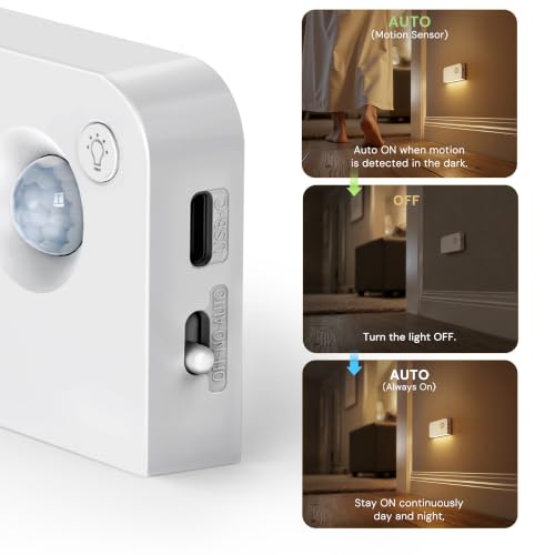 Motion Sensor Night Light (White / 3 Pack)