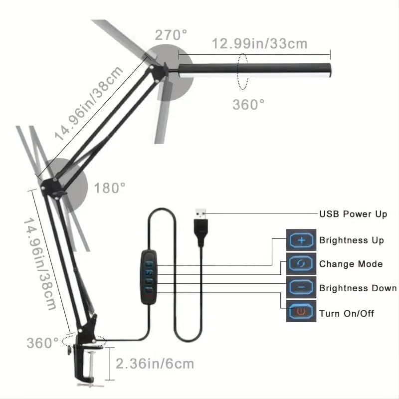 LED Desk Lamp with Eye