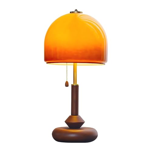 Orange Table Lamp (Orange, 9.4 Inch)