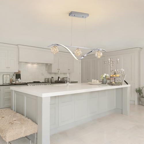 40" Dimmable Kitchen Island Lighting (Chrome)